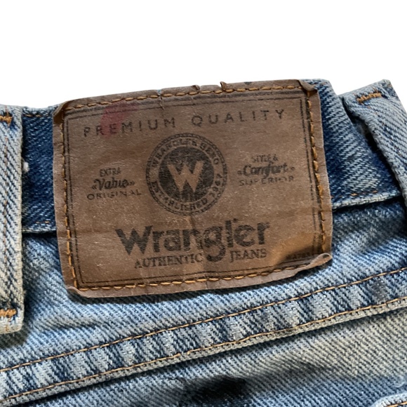 Hand Painted Vintage Jeans - Abstract Design - Picture 13 of 13